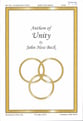 Anthem of Unity SATB choral sheet music cover